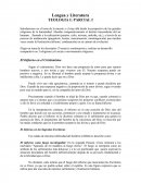 Lengua y Literatura TEOLOGIA I: PARCIAL I