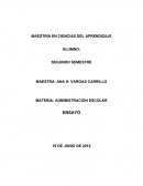 ANALISIS DE CINCO DESAFIOS EN EL EJERCICIO DE LA ADMINISTRACION EDUCATIVA