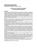 EVOLUCIÓN Y CONTEXTO DE LA EDUCACIÓN SUPERIOR BOLIVIANA.