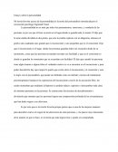 Ensayo sobre la personalidad.