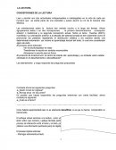 LA LECTURA CONCEPCIONES DE LA LECTURA
