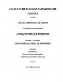 Servicio de las cajas de seguridad