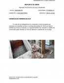 Reporte de obra.