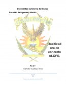 Estudio para evaluar el proyecto de inversión “Dosificadora ALOPS”