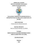 REPARACION DE LA INFRAESTRUCTURA DEL MUELLE DE LA BASE NAVAL DE SALINAS