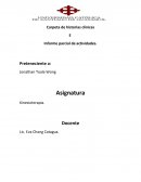 INFORME DE PRÁCTICAS PRE-PROFESIONALES.