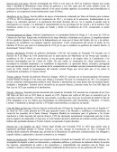 Acontecimientos, períodos y documentos