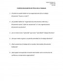 PUNTOS RELEVANTES DE ÉTICA EN EL TRABAJO