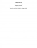 Calor de solidificacion y combution.