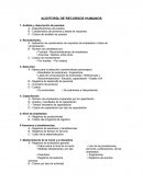 Tema- Auditoría de Recursos Humanos.