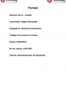 Ensayo - Historia de Honduras