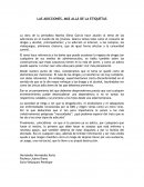 LAS ADICCIONES, MÁS ALLÁ DE LA ETIQUETAS