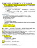 Modelo de distribución de Kaldor