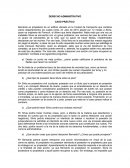 DERECHO ADMINISTRATIVO CASO PRÁCTICO