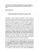 PLAN DE ORDENAMIENTO TERRITORIAL DUITAMA 2012-2015