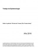 Trabajo sobre lapelicula elshow de truman.