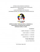 DISEÑO DE ACERAS Y BROCALES PARA LA COMUNIDAD LA MUCHACHERA DEL MUNICIPIO SAN FRANCISCO