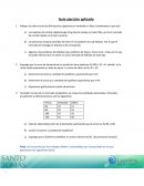 Microeconomía. Guía ejercicio aplicado