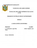 LA NUEVA ESPAÑA CON REFORMAS