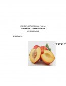 ELABORACIÓN Y COMERCIALIZACIÓN DE MERMELADAS