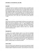 DESARROLLO PSICOSEXSUAL DEL NIÑO