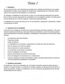 Tarea 1 Estadística