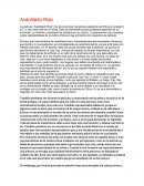 Acantilado Rojo, analisis