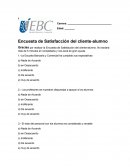 Encuesta de satisfaccion del cliente-alumno