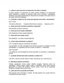 Cuestionario Marchas