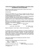 ESTRUCTURA DE COSTOS Y GASTOS VARIABLES Y FIJOS CON EL FIN DE DETERMINAR EL PUNTO DE EQUILIBRIO