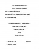 DIFERENCIA HUMANA, DIVERSIDAD Y PENSAMIENTO CRÍTICO.