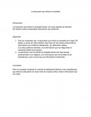 La educacion que ofrece la sociedad