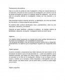 Planteamiento del problema. el punto de partida de toda investigación