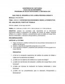 UNIDAD IV INTERVENCION ERGONOMICA DESDE LA PERSPECTIVA DEL ANALISIS DEL PUESTO DE TRABAJO