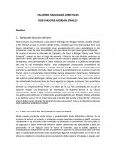 TALLER DE HABILIDADES DIRECTIVAS.