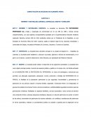 LA GRAN CONSTITUCIÓN DE SOCIEDAD DE ECONOMÍA MIXTA.