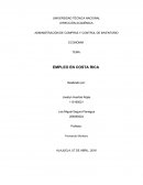 Analisis de la situación actual y tipos de empleo en Costa Rica