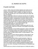 Análisis completo 1ª parte del Mundo de Sofía