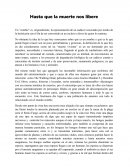 Ensayo Apocalipis Zombie