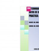 Datos de equilibrio