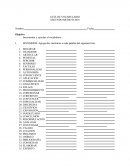 VOCABULARIO SEGUNDO MEDIO.