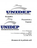 Resumen de la película nell.