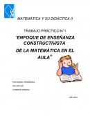 EL CONSTRUCTIVISMO EN MATEMÁTICA