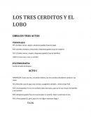 LOS TRES CERDITOS Y EL LOBO OBRA EN TRES ACTOS