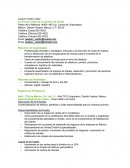 Ejemplo de curriculum.