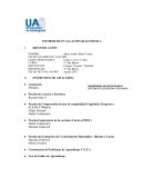 INFORME DE EVALUACIÓN DIAGNÓSTICA.