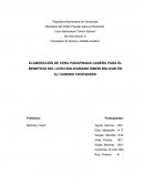 Trabajo acerca de la elaboracion de cera