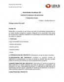 Proyecto de una escyela de natacion
