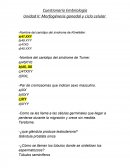 Cuestionario Embriologia.