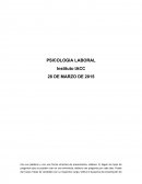 PSICOLOGIA LABAORAL.